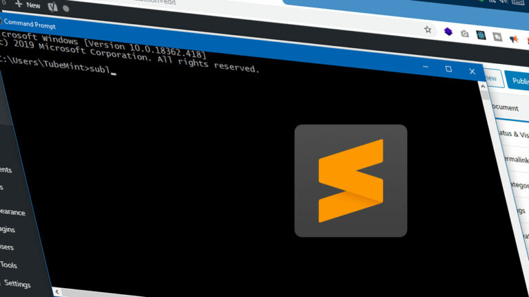 sublime text install command line