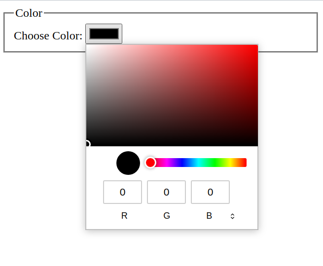 html 5 input color