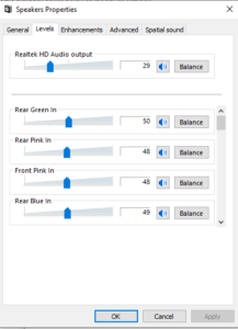realtek audio enhancer windows 10