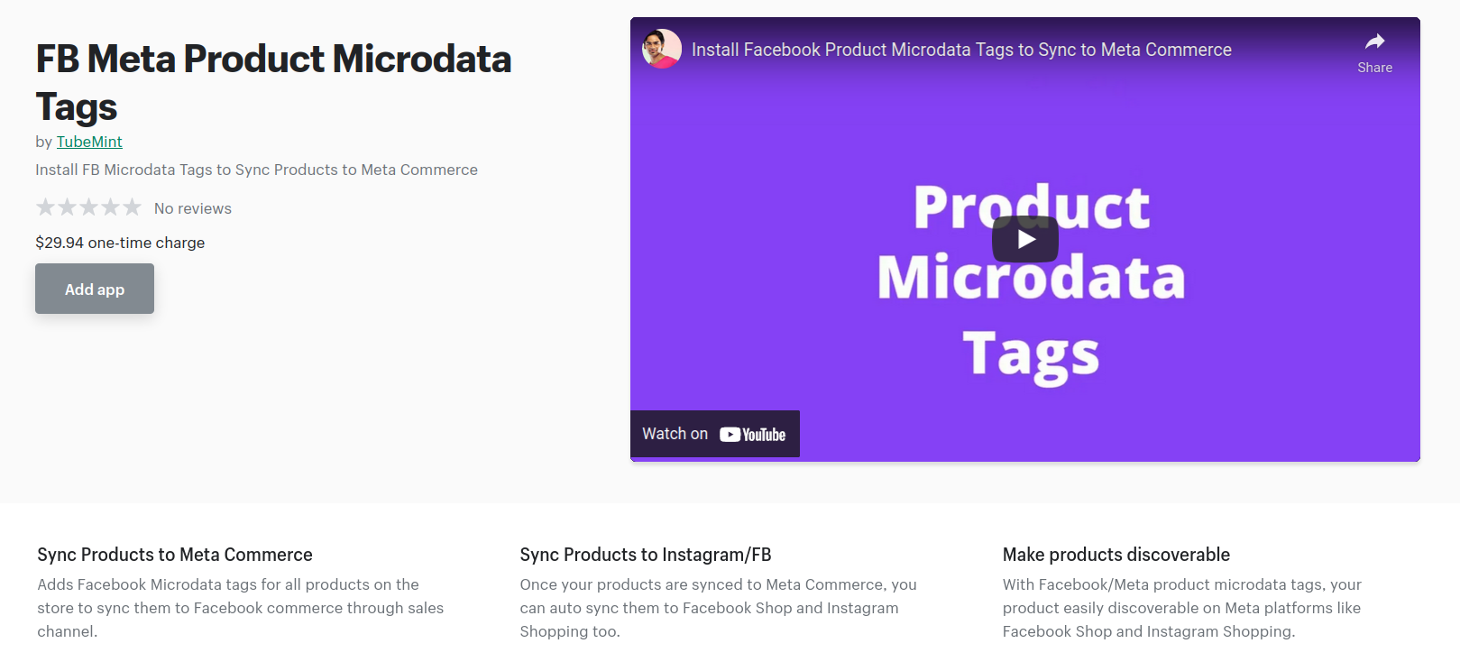 shopify microdata tags app